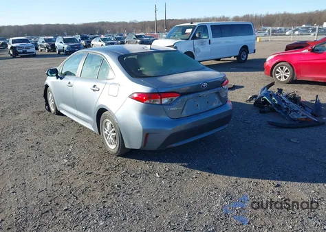 2022 Toyota Corolla Hybrid Le z USA, uszkodzony, nr VIN JTDEAMDE6NJ037104